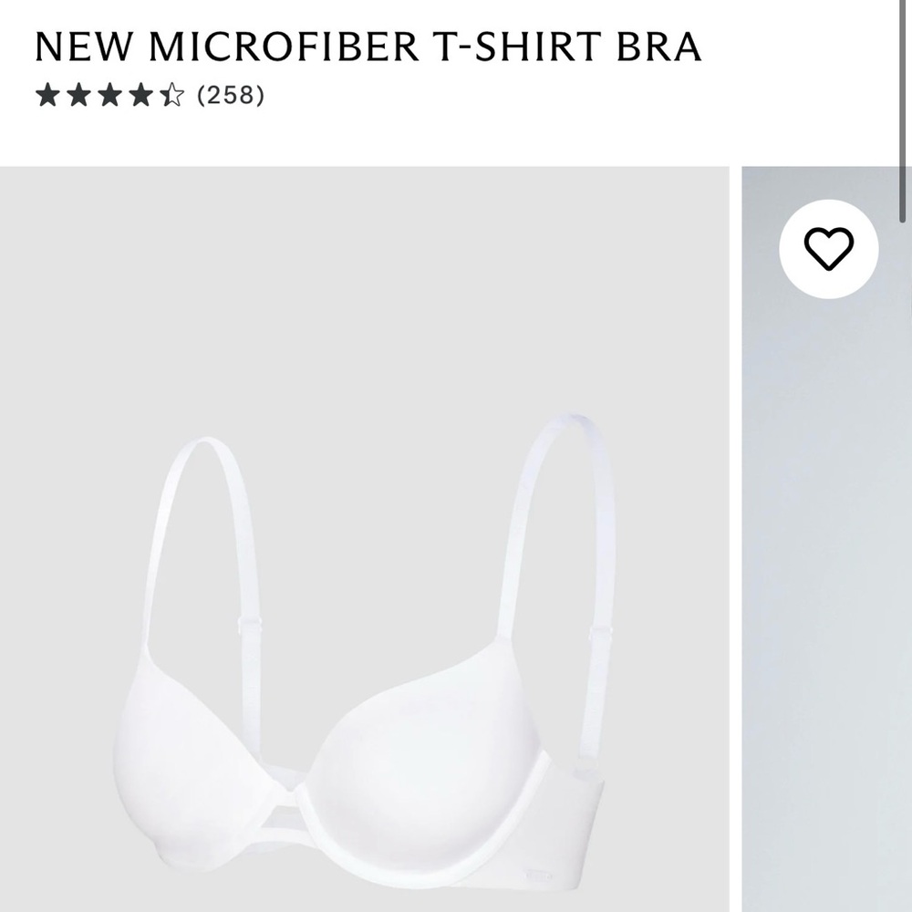 Savage X Fenty Microfiber Bra - White